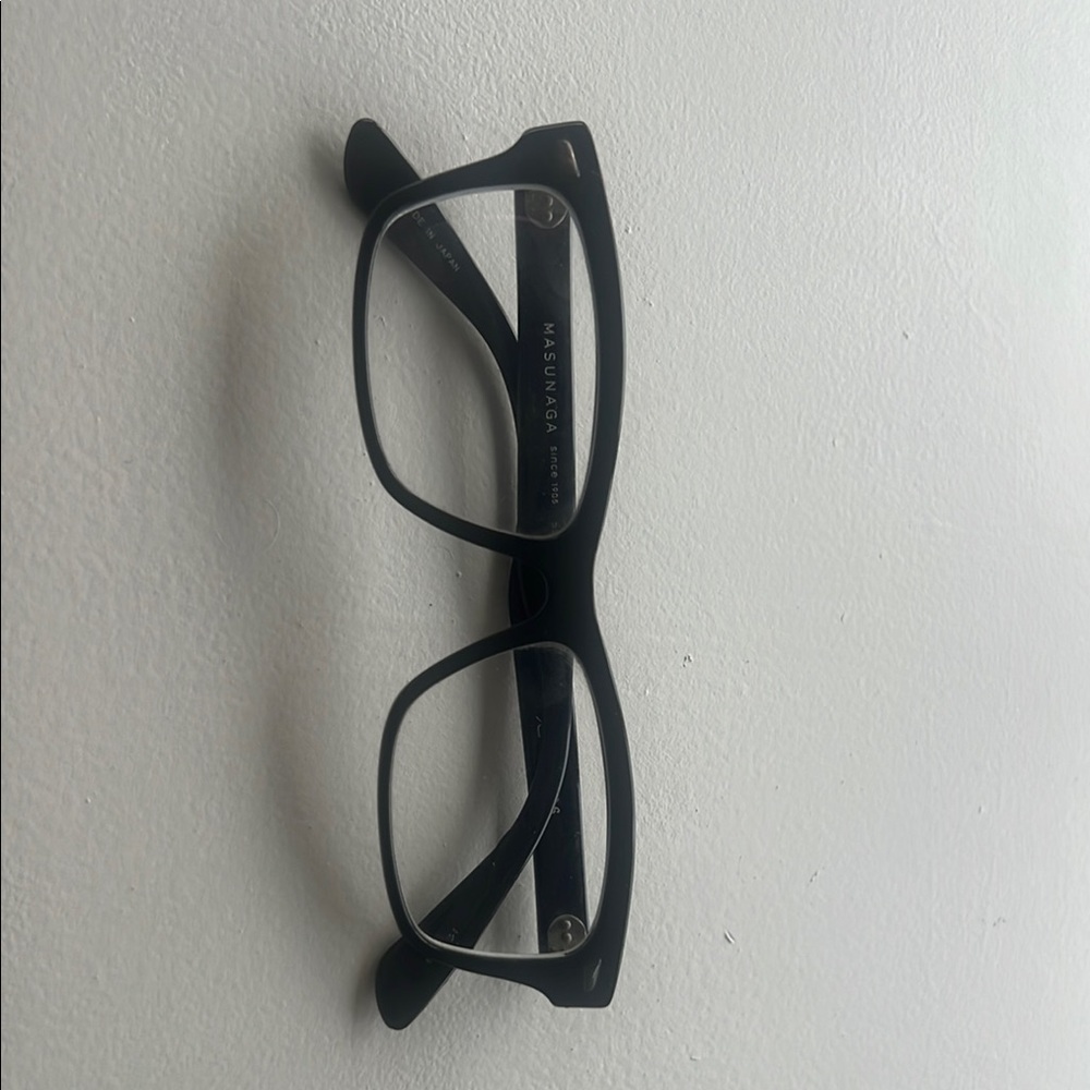 Black Masunaga Eyeglasses